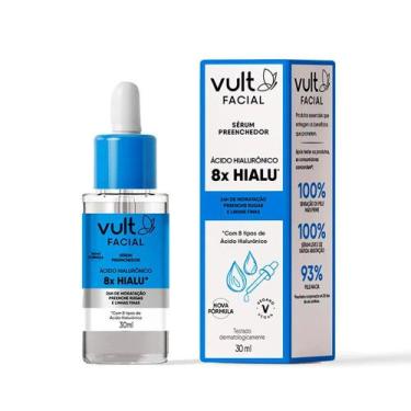 Imagem de Sérum Facial Preenchedor Vult Ácido Hialurônico 8x Hialu 30ml