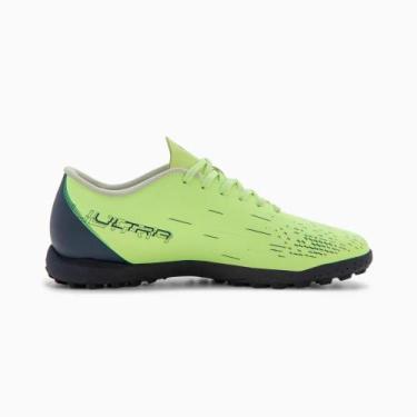 Imagem de Chuteira Society puma Ultra Play TT BDP - Masculina, Verde, 44