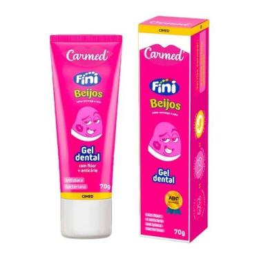 Imagem de Gel Dental Com Flúor + Anticáries Fini 70g, Beijos