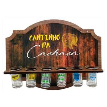 Imagem de Porta Copo Martelinho - Cantinho da Cachaça - FAGULHA PRESENTES