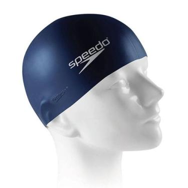 Imagem de Touca Speedo Natação Big Swim Cap - 528836, Azul