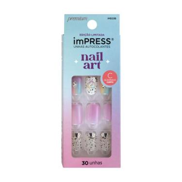 Imagem de Unha Postiça imPRESS Nail Art Sweet Life - Kiss New York
