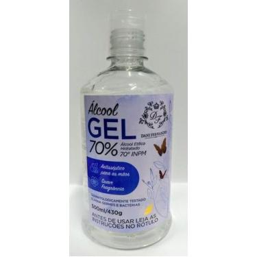 Imagem de Álcool em Gel Antisséptico 70% 500ml Dani Fernandes