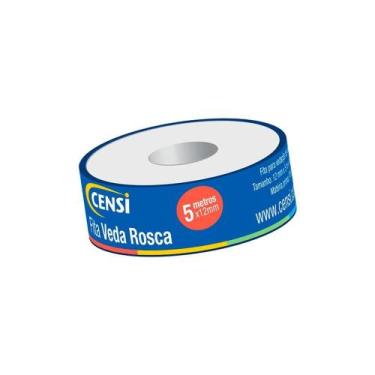 Imagem de Fita Veda Rosca Censi 5M - Vedação Precisa