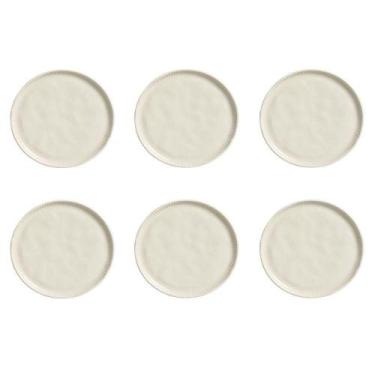 Imagem de Conjunto Pratos Sobremesa 06 Peças Linhas Clay Porto Brasil