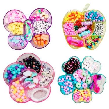 Imagem de Kit Pocket de Miçangas Candy Biju Collection - DM Toys