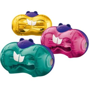 Imagem de Apontador Castor Croc Croc c/ 2 Furos - Cores Sortidas - Maped