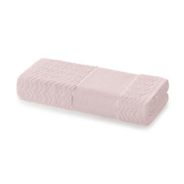 Imagem de Toalha de Rosto para Bordar Verona 49x80 - Karsten, ROSA QUARTZO