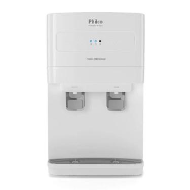 Imagem de Purificador de Água Sobre Pia Philco PPU50A 2 Estágios Natural e Gelada Branco 220V