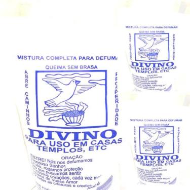 Imagem de Defumador Divino Mestre Sem Brasa Limpeza Espiritual Caseiro Ervas da 