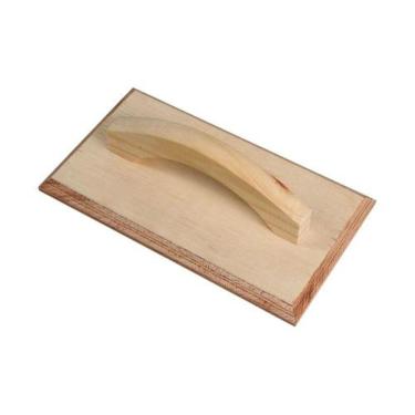 Imagem de Desempenadeira de Madeira sem Espuma 15x27 com Controle Direto Compensado Naval 150X270MM Condor