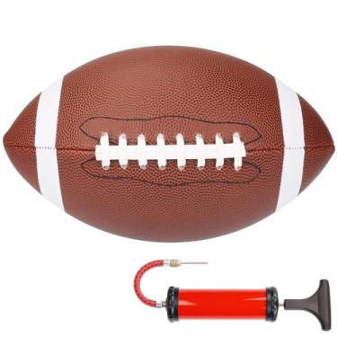 Imagem de Bola de Futebol NiuXTool Tamanho Oficial em Couro PU com Bomba