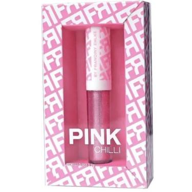 Imagem de Lip Gloss Franciny Ehlke Pink Chilli 3.3g Efeito Plumper Brilho Intens