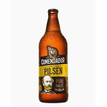 Imagem de Cerveja Artesanal Pilsen Puro Malte Comendador Pilsen 600ml - Comendad