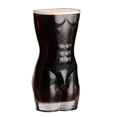 Imagem de Copo de copo de cerveja divertido criativo copo de copo de copo de uísque vodca copos de shot bar vinho coquetel cerveja sexy mulher masculina copo de cerveja (cor: B)