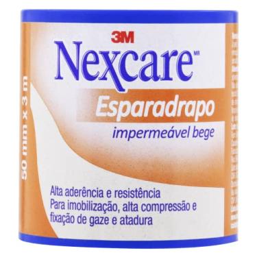 Imagem de Nexcare, 3M, Esparadrapo Impermeável Bege, 50mm x 3m