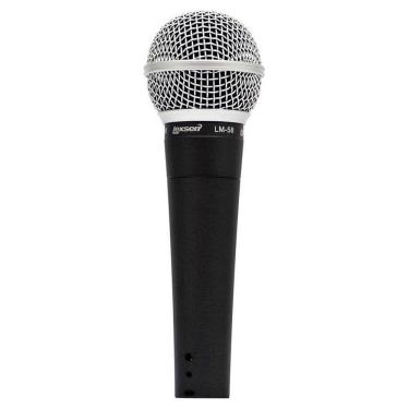 Imagem de Microfone Dinâmico Lexsen Lm-58 Para Voz Com Fio 3M