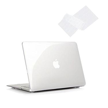 Imagem de Capa para MacBook Pro 15 2011/2010/2009, versão A1286, capa rígida Ruban e capa de teclado para Apple MacBook Pro 15 polegadas com CD-ROM, Crystal Clear, MacBook Pro 15.4" A1286