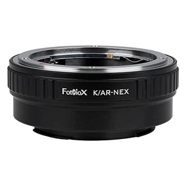 Imagem de Adaptador de montagem de lente Fotodiox compatível com lentes Konica AR para câmeras Sony E-Mount