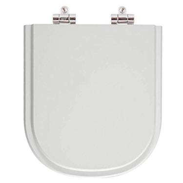 Imagem de Assento Sanitário Soft Close Flox Cinza Claro p/Fiori 6lpf