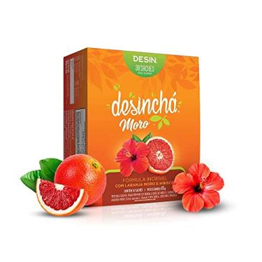 Imagem de Desinchá Chá Sabores Laranja Moro + Hibisco - 30 Saches