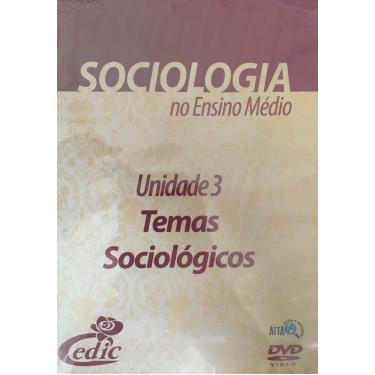 Imagem de Sociologia no Ensino Médio - Unidade 3 Temas Sociológicos [dvd]