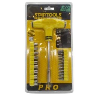 Imagem de Jogo De Chaves T 20 Pontas + Cabo Startools