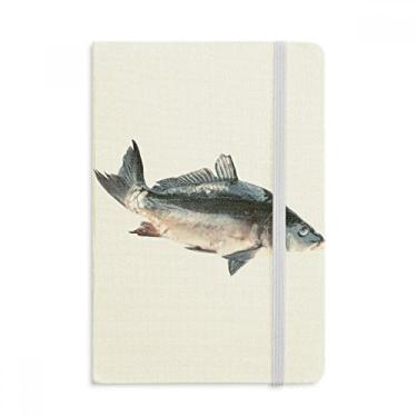 Imagem de Caderno de atividades de peixes do oceano com capa dura em tecido oficial diário clássico