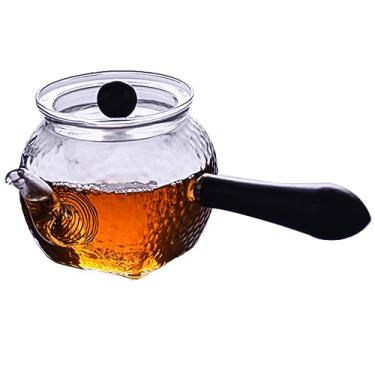 Imagem de PAYNAN Chaleira de vidro resistente ao calor de 210 ml, bule de chá, chá de Kung Fu