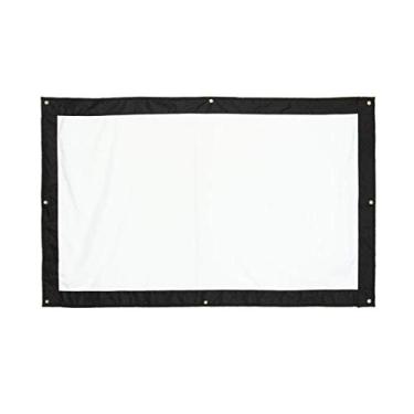 Imagem de Presente DiferenteProjeção, material de tela de projeção útil com cinco tamanhos para uso no escritório para uso doméstico (305 cm, branco)