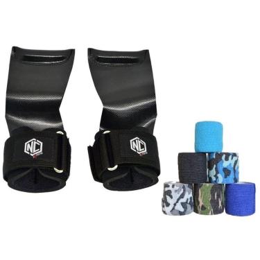 Imagem de Luva Palmar Grip Lion  NC Extreme + Fita Elástica Thumb Tape - Cross Training-Unissex