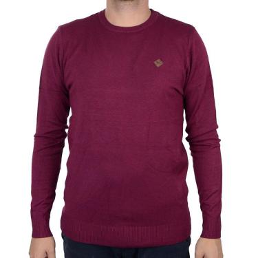 Imagem de Blusa Masculina Red Nose Tricot Vinho - 9590063-Masculino