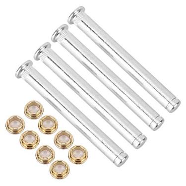 Imagem de Pino da dobradiça da porta do carro, kit de bucha do pino da dobradiça da porta Substituição do kit de reparo do rolo do pino da dobradiça da porta para D22 Frontier 97-05