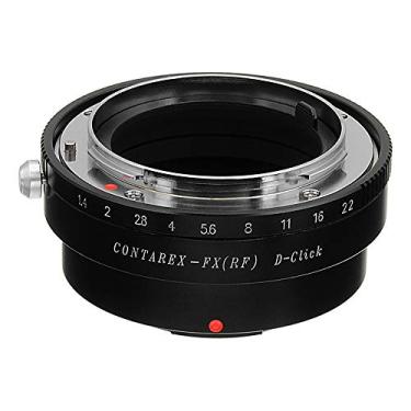 Imagem de Adaptador de montagem de lente Fotodiox Pro - Lente Contarex (montagem CRX) para Fujifilm X-Series com seletor de controle de abertura sem clique; se encaixa em corpos de câmera X-Mount, como X-Pro1, X-E1, X-M1, X-A1, X-E2, X-T1