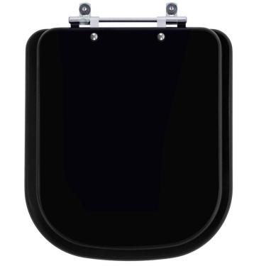 Imagem de Assento Sanitário Debba Onix (Preto Fosco) para vaso Roca