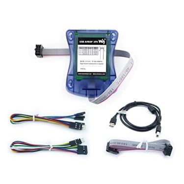 Imagem de Waveshare ATMEL AVR Programmer USB AVRISP XPII Compatible Atmel at AVR ISP mk2 mkII in-System Programmer Supports AVR Studio 4/5/6/7 Or Higher Version