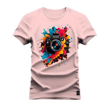 Imagem de Camiseta Premium Malha Confortável Estampada Camera Pepen - Nexstar