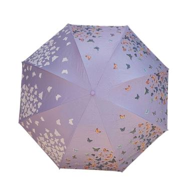 Imagem de Guarda Chuva Blackout Proteção UV com Estampa que Muda de Cor