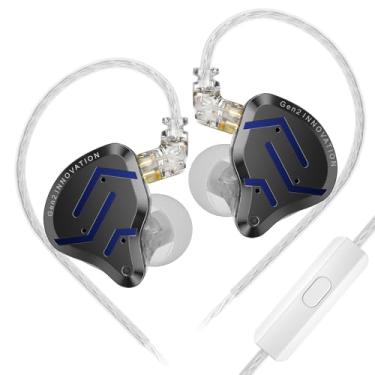 Imagem de KZ ZSN Pro 2 IEM, Fones de Ouvido In-Ear HiFi Com Drivers Híbridos 1BA 1DD, Monitores Intra-Auriculares de Alta Fidelidade Para Músicos Com Cabo Sem Emaranhamento