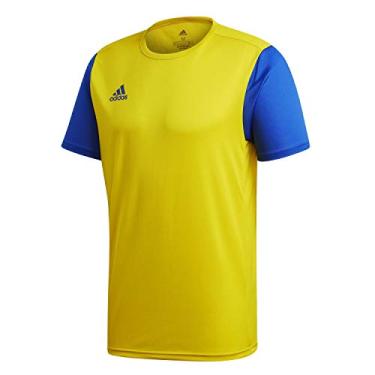 Imagem de Camisa Adidas Estro 19 Amarela e Azul