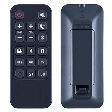 Imagem de Novo controle remoto de substituição compatível com Polk Audio Sound Bar Signa S1 Signa S2 Signa S3 RE6214-1 RE62141 Controlador remoto Soundbar