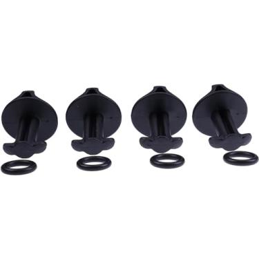 Imagem de LSSOCH 4 travas de tampa de filtro de ar com anéis de vedação 92210-1730 92210-7038 compatíveis com Kawasaki FS481V FS541V FS600V FS691V FS730V