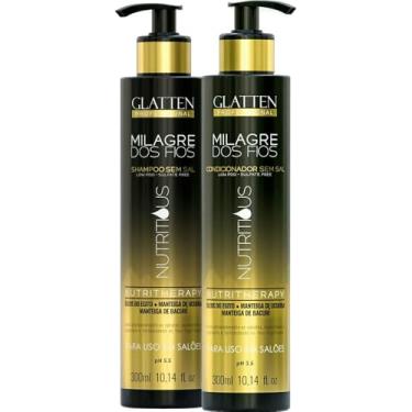 Imagem de Glatten Milagre dos Fios Nutritious - Kit Terapia de Nutrição Duo (2 Produtos)