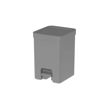 Imagem de Lixeira Com Pedal E Tampa Trium Esconde Sacola 12 Litros Ou