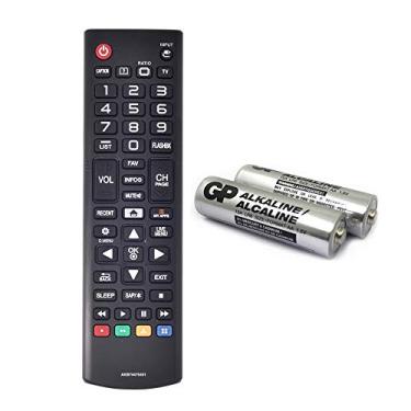 Imagem de AKB74475401 Replacement for LG Remote Control for Smart TV 49UF6430 43UF6400 49UF6490 49UF6400 43UF6430 43LF5900 55UF6450 49UF6900 49LF5900 32LF595B 24LF4820 65UF6450 with GP Alkaline 2 pcs Batteries