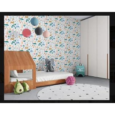 Imagem de Papel De Parede Infantil Sonhos 4207 – Selva