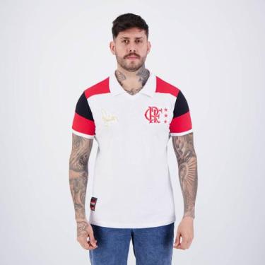 Imagem de Polo Flamengo Júnior 92 Branca - Braziline, P