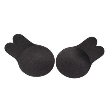 Imagem de Sutiã Adesivo Levanta Seio Pushup Orelha De Coelho Preto P - Top Total
