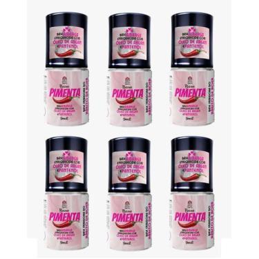Imagem de Kit com 6 Base Pimenta Amusant 9ml Base Amarga enriquecida com Óleo de