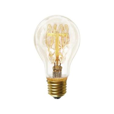 Imagem de Lâmpada Retrô Filamento de Carbono Blumenox A19 40W - Taschibra, 110V